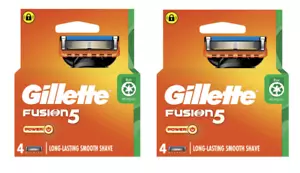 Gillette Fusion Power Razor Blades 8 Pack - Picture 1 of 1