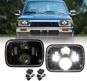 84-88 Pick up 7X6 H6054 LED Sealed Beam Projector Headlight with Polarity Correc - Picture 1 of 9