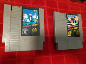 Nintendo NES 5-screw games, Gyromite and Urban Champion