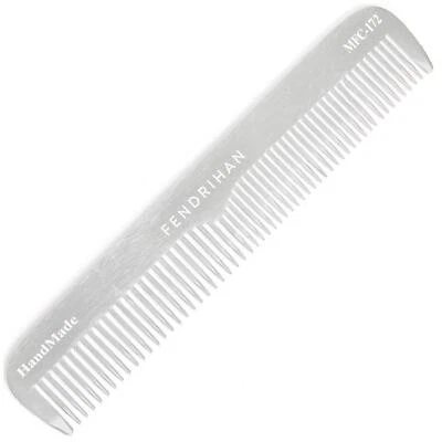 6.7 Inches Sturdy Metal Fine Tooth Barber Grooming Comb Professional Styling - Image 1 of 4