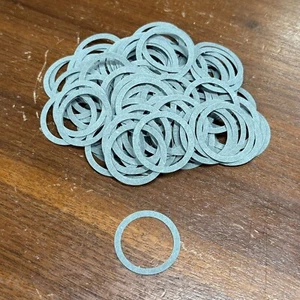 100 anillos/juntas de papel secante NOS Simplex 3 niveles reproductor de piano 1" OD, 0,010" de espesor - Imagen 1 de 3