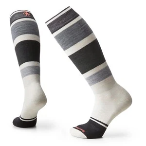 Smartwool Snowboard Targeted Cushion Women's Over the Calf Socks, Moonbeam, Medi - Picture 1 of 1