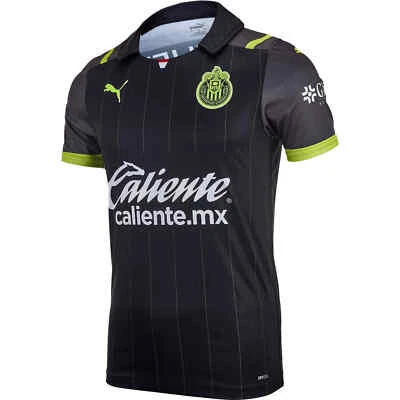 PUMA Chivas Guadalajara black jersey 100% authentic 2021-2022