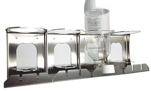 Flaschenhalter Edelstahl Abtropfhalter für SodaStream KitchenAid B-Ware 4 Stück - Bild 1 von 13