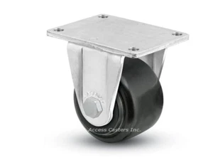 3SLPPR 3" Low Profile Buisness Maschine starre Rolle, Phenolrad, 700 Pfund Kappe - Bild 1 von 1