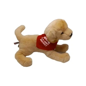 Douglas Kuscheltier Plüsch Hund K9 Einheit Rakete gelb Labor Stofftier LESEN  - Bild 1 von 11