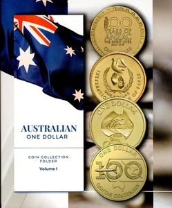 Australian $1 Coin Collection Folder Album - Volume 1 - Picture 1 of 3