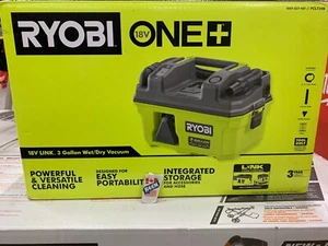 RYOBI CANADA 18V Cordless 3 Gal. Wet/Dry Vacuum (Tool Only) - Picture 1 of 17