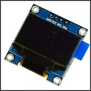 0,96 Zoll OLED Display GY-SSD1306 128x64 I2C/IIC Weiss Modul für Arduino Rasp - Bild 1 von 2
