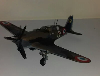 MORANE SAULNIER 406 C1 HELLER KIT 1/72 COSTRUITO, BUILT, GEBAUT - Immagine 1 di 4