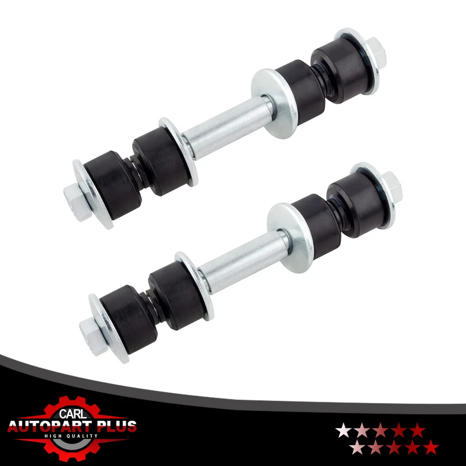 Nuevo juego (2) eslabones de extremo de barra estabilizadora delantera o trasera para Dodge D50 Ford Escort Foto 1 de 4