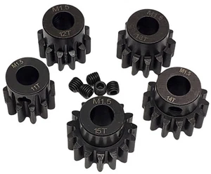 NEW NHX MOD1.5 8mm Bore Hardened Steel Pinion Gears 11T-15T FREE US SHIP - Picture 1 of 2