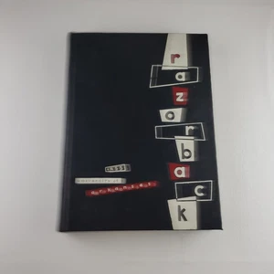 Arkansas Razorback Fayettesville - Anuario de la Universidad de Arkansas 1955 - Imagen 1 de 4