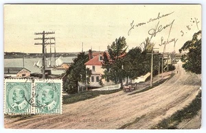Canada Sydney Nova Scotia North Esplanade G B Walter Hall Postcard D393 - Picture 1 of 2