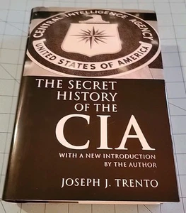 The Secret History Of The CIA: 2001 Joseph Trento HC Book Good Pre-Own Free Ship - Picture 1 of 14