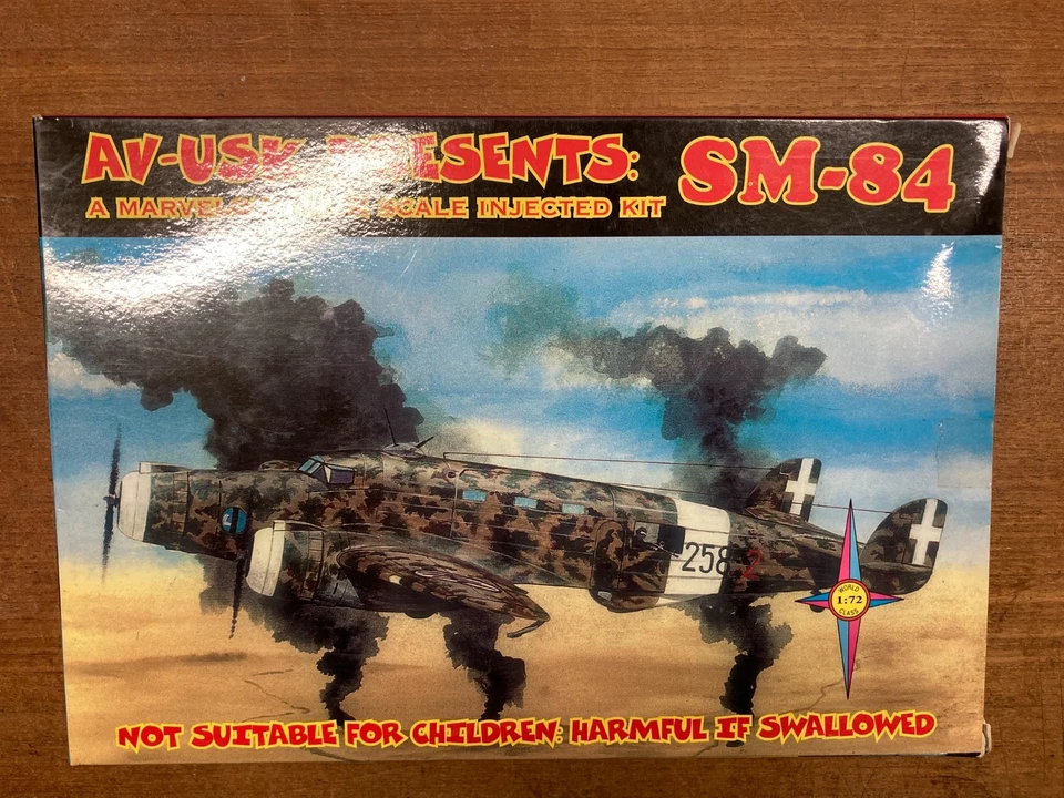 Av-USK Savoia Marchetti SM 84 in 1/72 scale - RARO! - Immagine 1 di 4