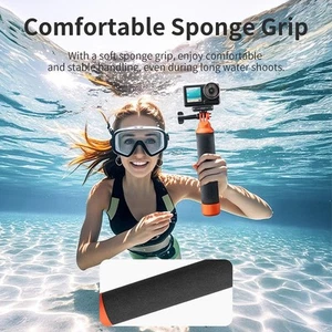 Floating Camera Handle with Adjustable Wrist Strap for Water Activities - Picture 1 of 12