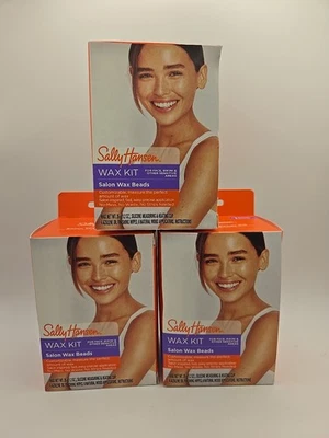Kit de 3 cuentas de cera Sally Hansen para salón - para rostro, bikini y áreas sensibles Foto 1 de 2