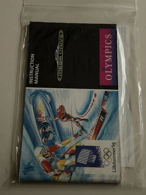 Booklet Only - Sega Mega Drive - Winter Olympics Lillehammer ‘94 - Image 1 of 2