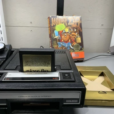 ColecoVision: MINER 2049er Cartridge with Original box - Tested & WORKS - Image 1 of 4