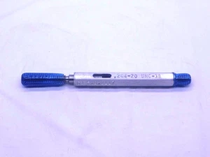 .244 20 UNS 3B THREAD PLUG GAGE .2440 GO NO GO P.D.'S = .2117 & .2151 - Picture 1 of 1