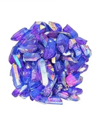 1LB Amatista Ángel Aura Cuarzo Cristales Crudos Piedras Curativas Rocas Meditación Hágalo Usted Mismo Foto 1 de 3