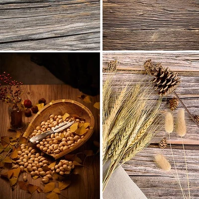  1PC Foto Hintergrundpapier Holzmaserung Marmor Fotografie Hintergrundpapier - Bild 1 von 4