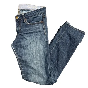 Gap 1969 Damen Real Straight Blue Denim Jeans 30/10r - Bild 1 von 17