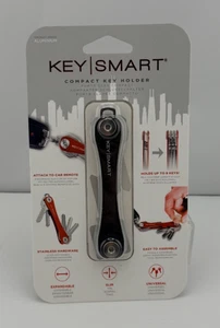 Key Smart Aluminium Compact Key Holder Expandable, Slim, Universal KSO19-BLK - Picture 1 of 2