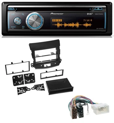Pioneer MP3 DAB USB CD Bluetooth Autoradio für Citroen C-Crosser Mitsubishi Outl - Bild 1 von 4