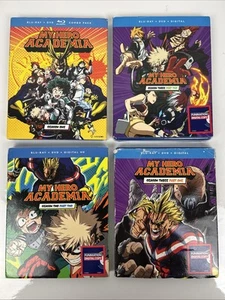 My Hero Academia Temporada 1 Temporada 2 Parte 2 Temporada 3 Parte 1 y 2 Lote de 4 - Imagen 1 de 7