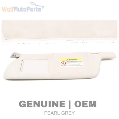 1992-1995 1999-2004 VW EUROVAN - Front LEFT SUN Visor / Mirror 705857551G - Image 1 of 4