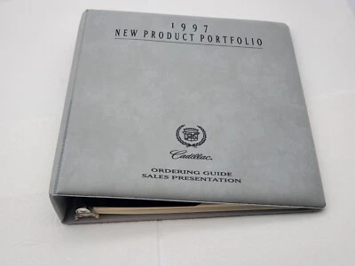 Cadillac 1997 nuevo portafolio de productos guía de pedidos presentación de ventas - nuevo Foto 1 de 4