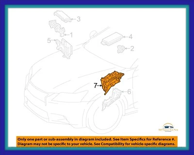 Original OEM Lexus 13-17 GS350 16 GS200t Caja de fusibles Placa de conector eléctrico izquierda Foto 1 de 2