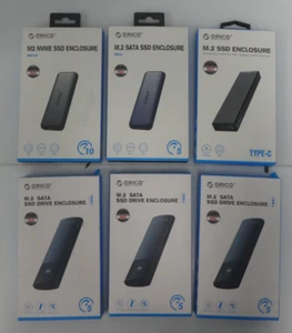 Lot of 6 ORICO SSD Enclosure - Picture 1 of 2