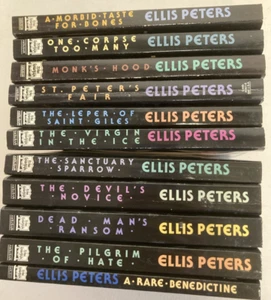 ELLIS PETERS lot of 10 Brother Cadfael MMPs + Advent          WH 82544L - Bild 1 von 6