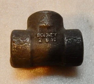 Camiseta Pipe Tees Bonney Forge 27840 1/4" 3000# A 165 Negra CS THD SA105 NOS 293Q - Imagen 1 de 6