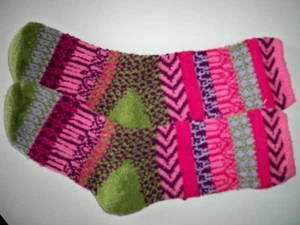 Nouvella multi-colored striped FOXRIVER crew Sm Women's4-6 1/2,men's3-5 1/2 - Picture 1 of 24