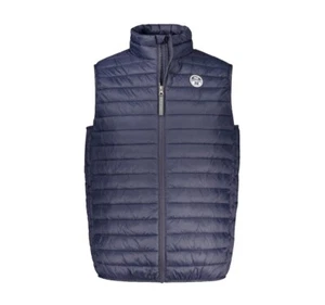 NORTH SAILS Giubbotto Smanicato New Blu Navy Logo Uomo Tg L - Foto 1 di 2