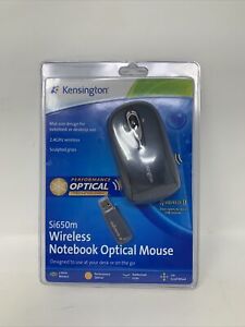 Kensington Si650m Optical Wireless Notebook Mouse NEW!