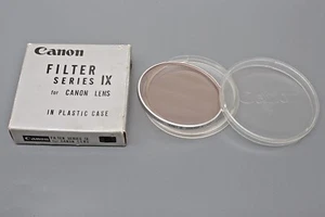 Canon Series IX Skylight Protection Filter FL 19mm f3.5 R Genuine+Case+Box++MINT - Picture 1 of 11