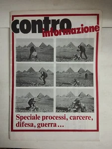1981 04 CONTROINFORMAZIONE SPECIALE PROCESSI, CARCERE, DIFESA APRILE 1981 - Picture 1 of 2