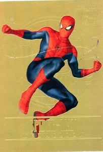 2023 Fleer Ultra Midnight Sons MEDAGLIONE D'ORO #M-41 Spider-Man 037/200 - Foto 1 di 2