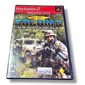 socom 3 us navy seals (Greatest Hits) ps2 - Picture 1 of 3