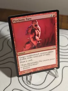 FOIL Psychotic Fury - Dissension NM Unplayed - MTG Magic the Gathering card #68 - Picture 1 of 3