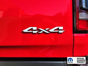 2019-2025 Ram 1500 Rebel Tailgate 4x4 Emblem Overlay Decal Vinyl Stickers Dodge - Picture 1 of 4