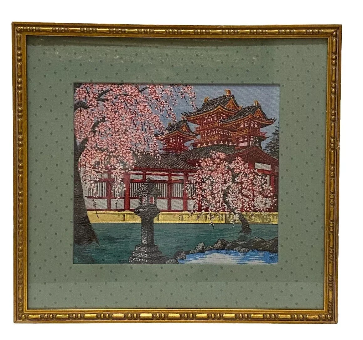丝绸和织物复古原始1900-1940 年日本画作、画卷| eBay