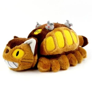 Studio Ghibli My Neighbor Totoro 12" Neko Cat Bus Plush Sun Arrow Japan - Picture 1 of 2