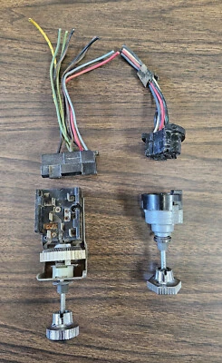 Ford F150 F250 F350 1980 interruptor de lámpara de faros conjunto de interruptor de limpiaparabrisas OEM Foto 1 de 4