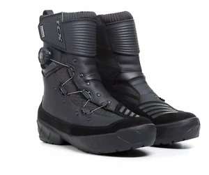 STIVALI ALTI MOTO TCX INFINITY 3 GTX BLACK GORETEX BOOTS ADVENTURE TOURING - Foto 1 di 3